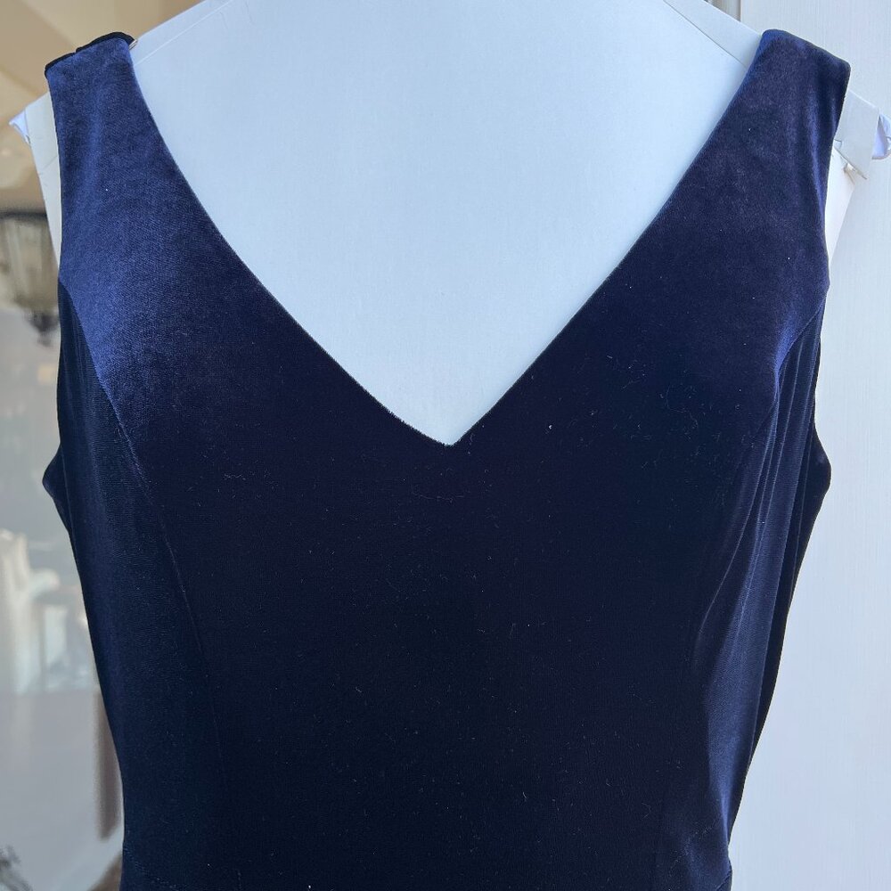 *ONLY WORN ONCE!* Revelry Dakota Velvet Dress / US Size 8 / Color: Navy Blue